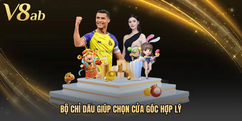Bộ chỉ dấu giúp chọn cửa góc hợp lý